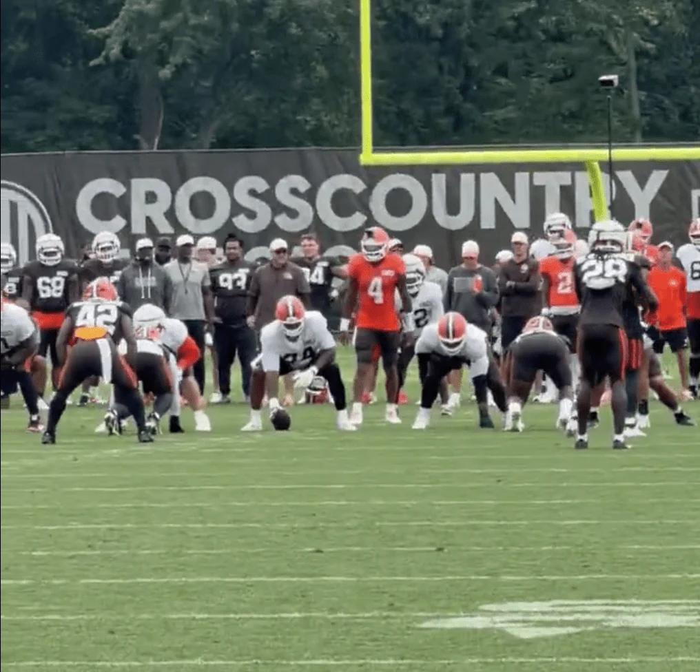 Deshaun Watson Struggles with Interceptions During Browns Training Camp